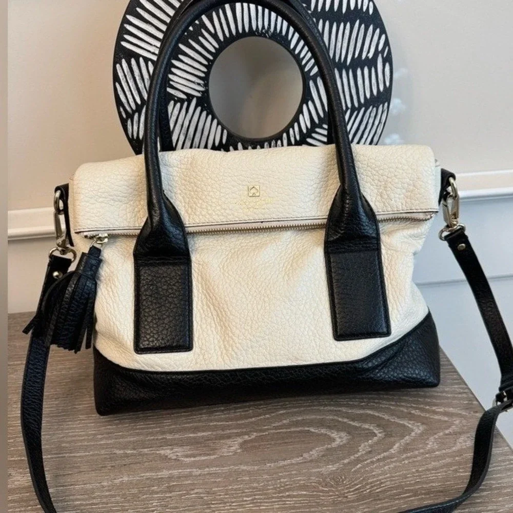 Kate Spade New York Satchel Bag Leather Top Handle‎ Shoulder Strap